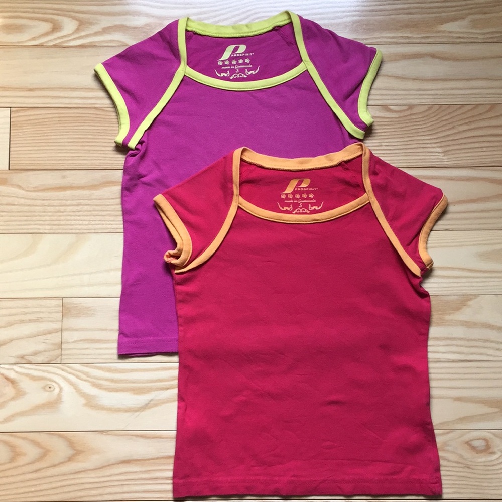 Prospirit Ringer Tees Lot of 2